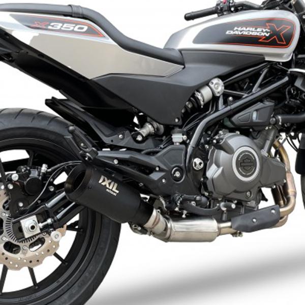 IXIL RB レースエクストリーム スリップオンマフラー (ブラック) X350