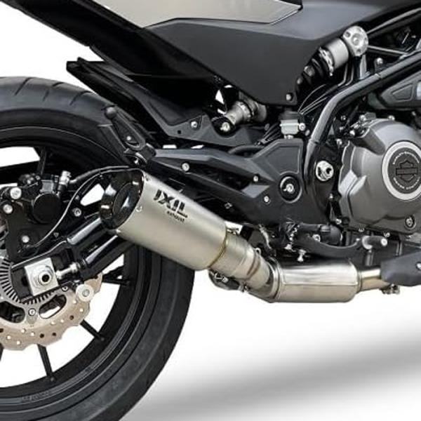 IXIL RC レースエクストリーム スリップオンマフラー (シルバー) X350