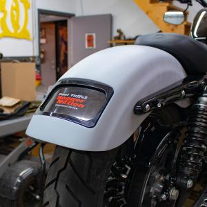 ハーレー スポーツスター アイアン 883 1200 2007-2009用 バイク用リア