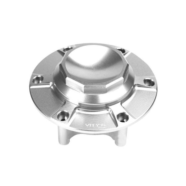 2025以降 ツーリング Decagon ガスキャップ アッセンプリーキット シルバー Vitys ...