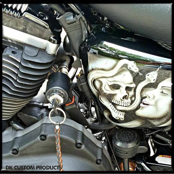 ハーレー イグニッションキー移設キット 1995〜2020 スポーツスター DKカスタム DK-IG...