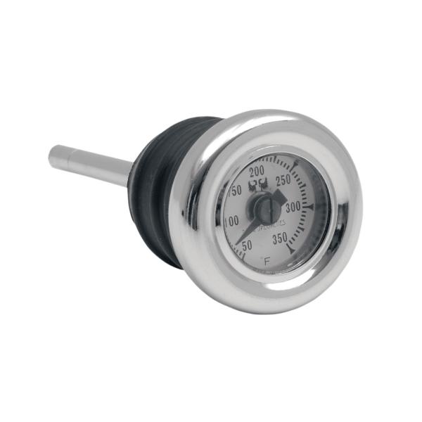 Drag Specialties アナログ油温計付オイルタンク・ディプスティック