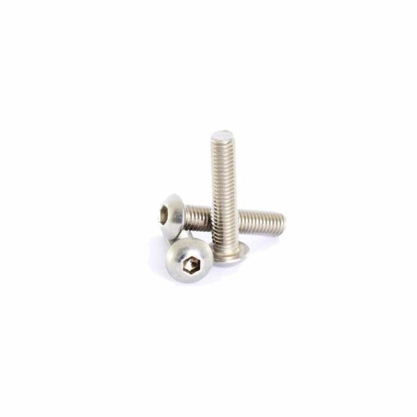 ドラッグSP DS192334-5 ボタンヘッド ボルト 3/8-16X3 スチール製