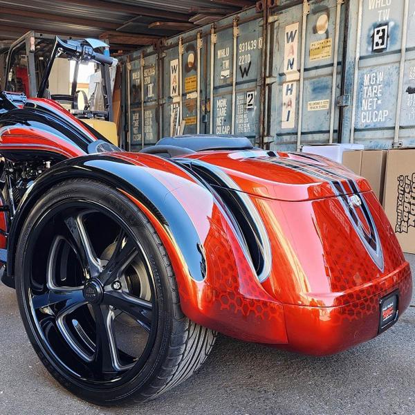 Paul Yaffe プロストリート・リアフェンダーキット マフラーアウトレット無し フリーホイーラ...