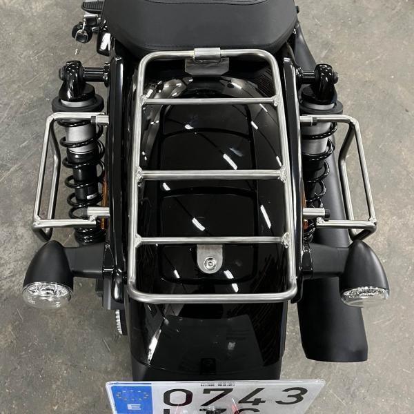 PODEROSA ラゲッジキャリア/サドルバッグサポート フルセット (ブラック) RH975/S ...