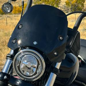 バイク　風防　ハーレーダビッドソン　FXDL用 49ミリ　フォーク用 ダイナ ローライダー FXDL 49mmフォーク用 クラシックS3・フライ