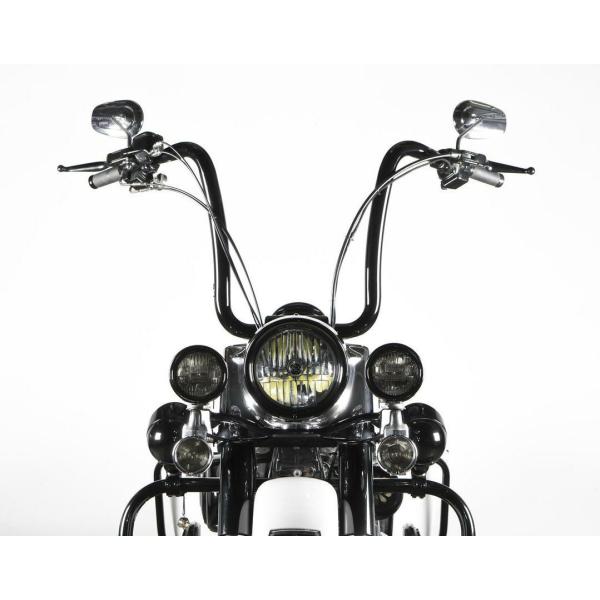 Factory47 HB3005016B VICLA ハンドルバー グロスブラック 16インチ 20...