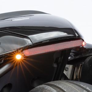 キジマ ウインカーステー フレームマウント ブラック : HD-PARTS