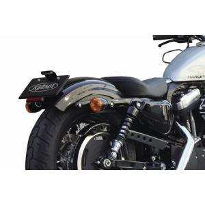 ハーレー純正 スポーツスター、ダイナ用ナンバー＆ウインカー移設