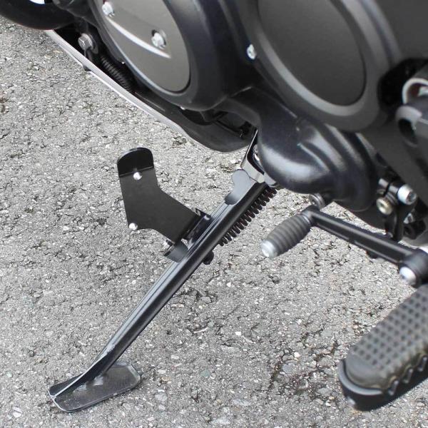 キジマ Pan America用 サイドスタンドエクステンション ブラック HD-03132