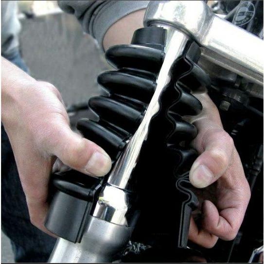 ハーレー ダイナ スポーツスター フロントフォークブーツ イージーON ２本セット キジマ