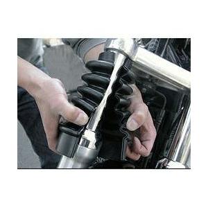 キジマ HD-03221 キジマ フロントフォークブーツ イージーON ２本セット