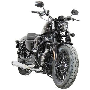 XL883N エンジンガード 黒 ハーレー 純正 中古 バイク 部品 スポーツ 