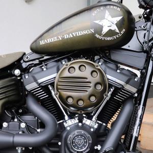 ハーレー FXBB ストリートボブ 純正 エアクリーナーカバー インサート