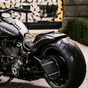 SaddleMen レネゲード-LS ソロシート ブラック ブレイクアウト : HD