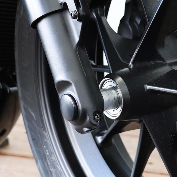 ハーレー Sportster S、ナイトスター RH975 フロントアクスルカバー(プレーン) Cu...