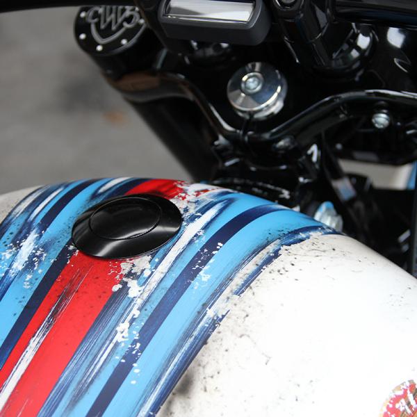 Cult Werk ウルトラフラット・ポップアップガスキャップ ブラック