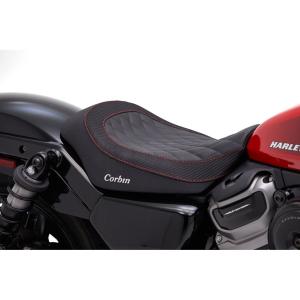 ハーレー スポーツスター ソロシート シングルシート シート ブラック