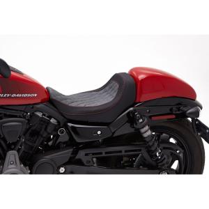ハーレー ローライダーＳ　FXDLSダイナ　純正オプション　バッドランダーシート ハーレー純正□バッドランダーシート ブラック 【18年以降 ソフテイル