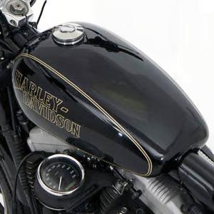 ビッグシーダー アルミ ロングピーナッツスタイル フューエルタンク