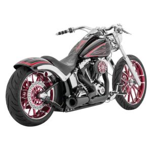 ダイナ　ハーレー　フリーダムパフォーマンス　ターンアウト　2in2 美品 フリーダムパフォーマンス□ターンアウト 2into1エキゾーストマフラー