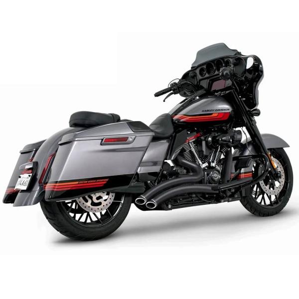 フリーダムパフォーマンス Sharp Curve Rad High 2in2 ブラックマフラー