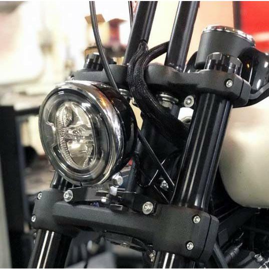 バンキン HLM18FB BUNG KING FAT BOB ヘッドライト コンバージョンブラケット...