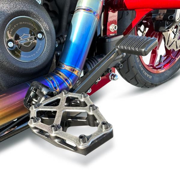 KODLIN NXL ミッドコントロール用フットペグ M8ソフテイル