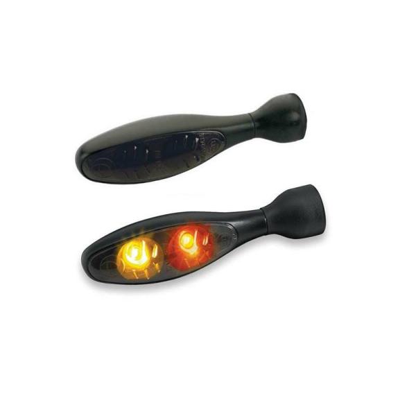 ケラーマン KM143-100 マイクロ1000DF ダーク・ウインカー/STOPライト リア用 ブ...