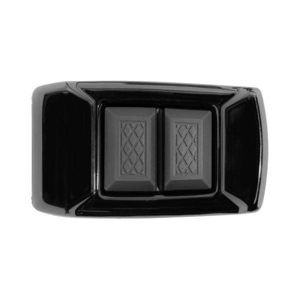 ハーレー ツーリング、FLソフテイル、ダイナスイッチバック エニグマ ブレーキペダルパッド (グロス...