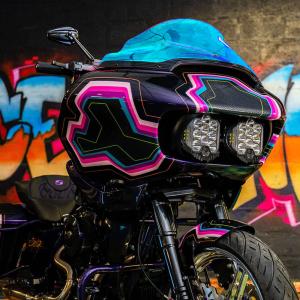 クロックワークス ロードグライド用 ウィンドシールド スポーツ 9