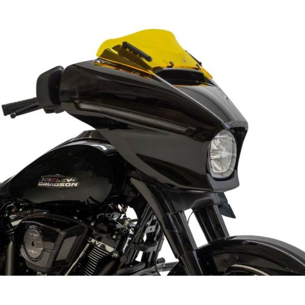 クロックワークス Kolor FLAREウインドシールド 6.5インチ イエロー 2024以降 FL...