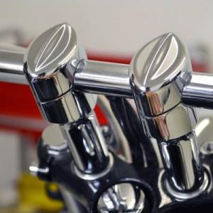 LA Choppers Mohawk 4インチライザー（1インチ径ハンドル用）クローム