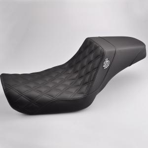 Lucky Daves ダイナシート ダブルダイアモンド ブラックステッチ : HD