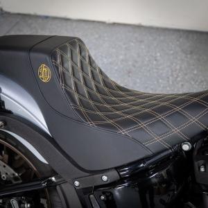 Lucky Daves LD80711DG ハーレー 2004〜2021 Sportster デュアルシート