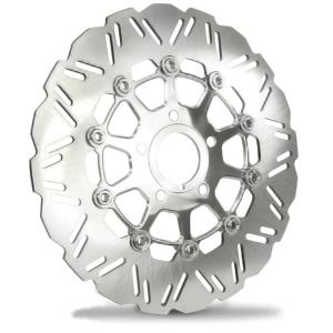 ハーレーツーリング用ディスクローター XLスポーツスター、ダイナ、ソフテイル、ツーリング MESH
