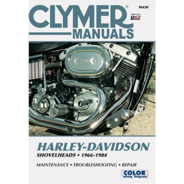 【CLYMER】モーターサイクルリペアマニュアル 1966〜1984ショベルヘッド