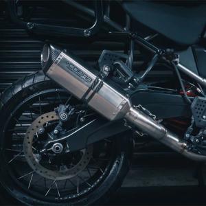 スポーツスターS ハーフフルエキゾーストマフラー/ブラックアウトGP