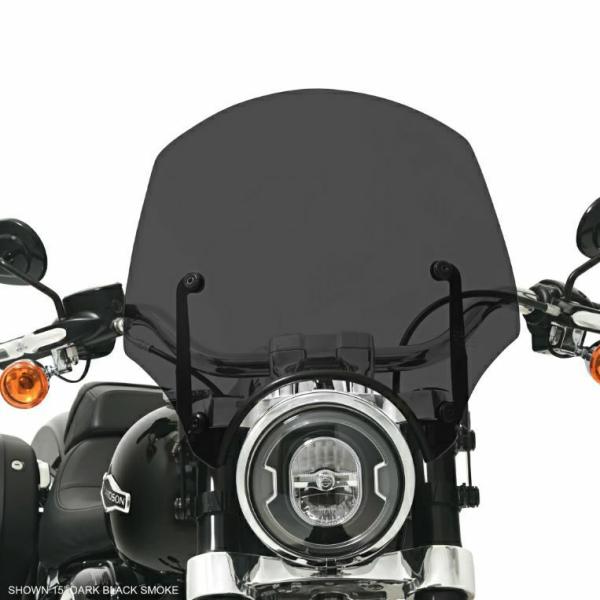 メンフィスシェード MEP5265 エルパソ スポーツウィンドシールド ダークブラックスモーク 15...