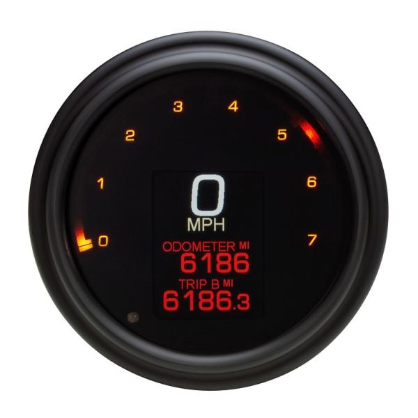 DAKOTA DIGITAL MLXシリーズ 4-1/2インチ デジタルゲージ ブラックベゼル