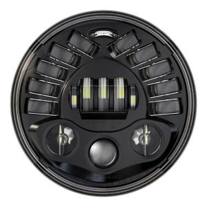 MS-8088M-B アダプティブ 7インチ LEDヘッドライト（ブラック）