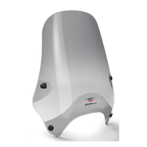 ナショナルサイクル N25001 ストリート・ウインドシールド U字クランプ スモーク