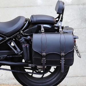 Legnano レニアーノ サドルバッグ イタリア製 未使用保管品 ナイロンサドルバッグ プレーンタイプ ブラック/レッドステッチ 12L