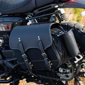 デグナー NB-10 大容量ナイロンサドルバッグ( ボトルホルダー付