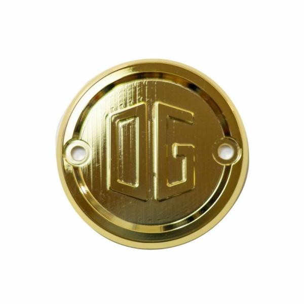 M8 ツーリング、ソフテイル ポイントカバー (ゴールドメッキ) OG