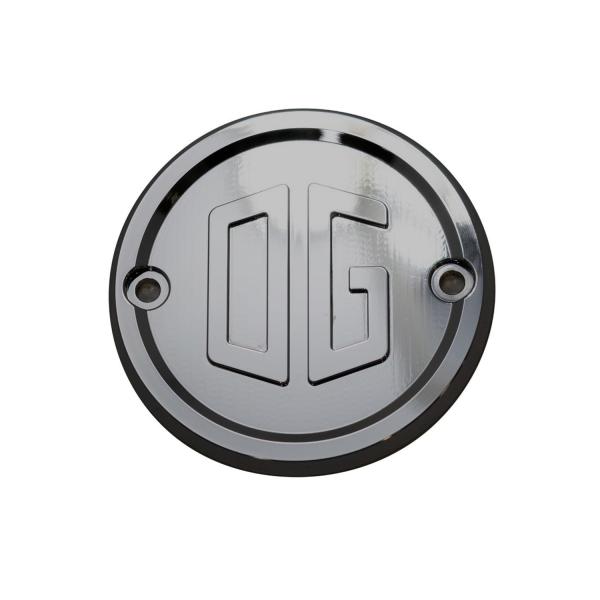 XL スポーツスター ポイントカバー (ブラッククローム) OG