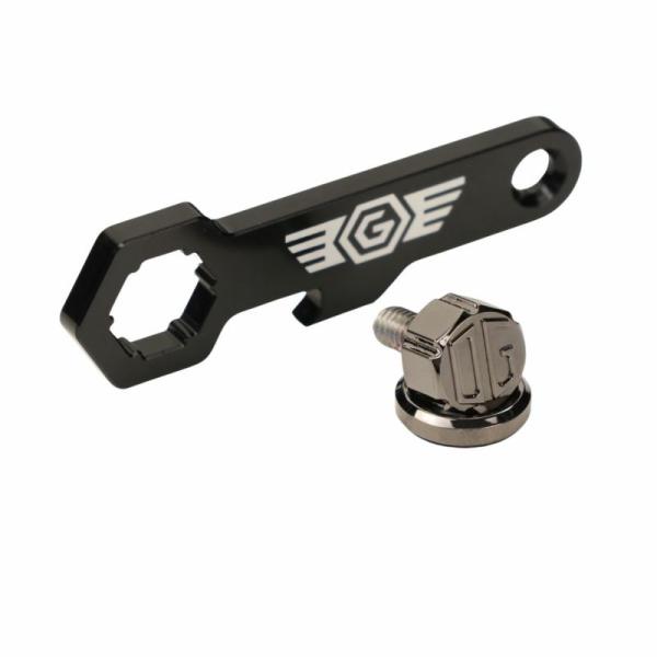 ビレット シートスクリューボルト ブラッククローム OG（オリジナルガレージモト）