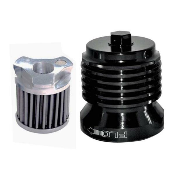 FLO PCS4B ハイパフォーマンス・ハーレーオイルフィルター ブラック