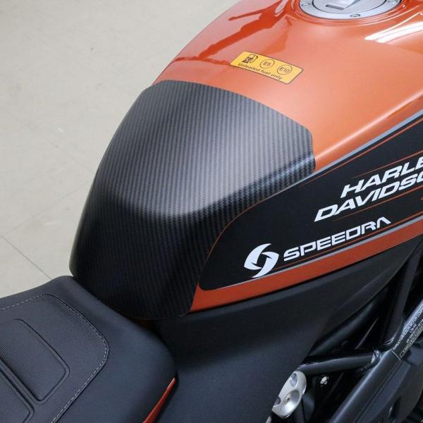 ハーレー ハーレー X350 タンクパッド (カーボン柄) スピードラ