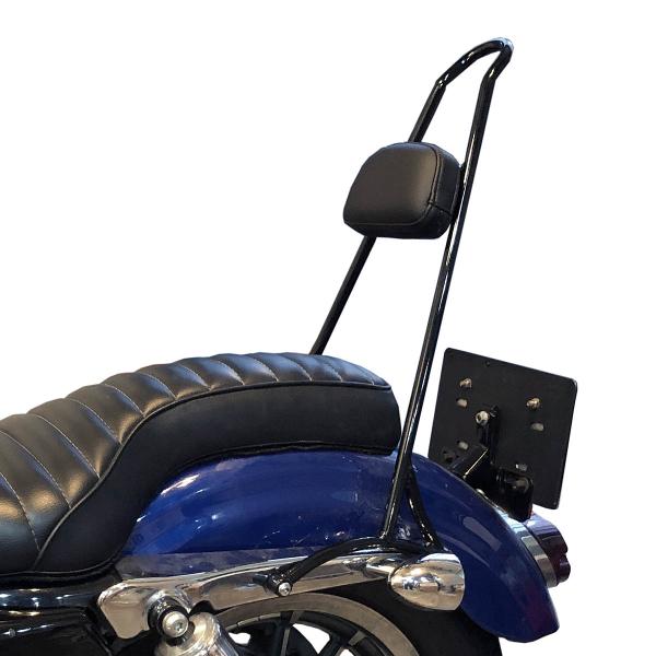 ワンピース シーシーバー トール／ブラック スポーツスターXL1200／XL883